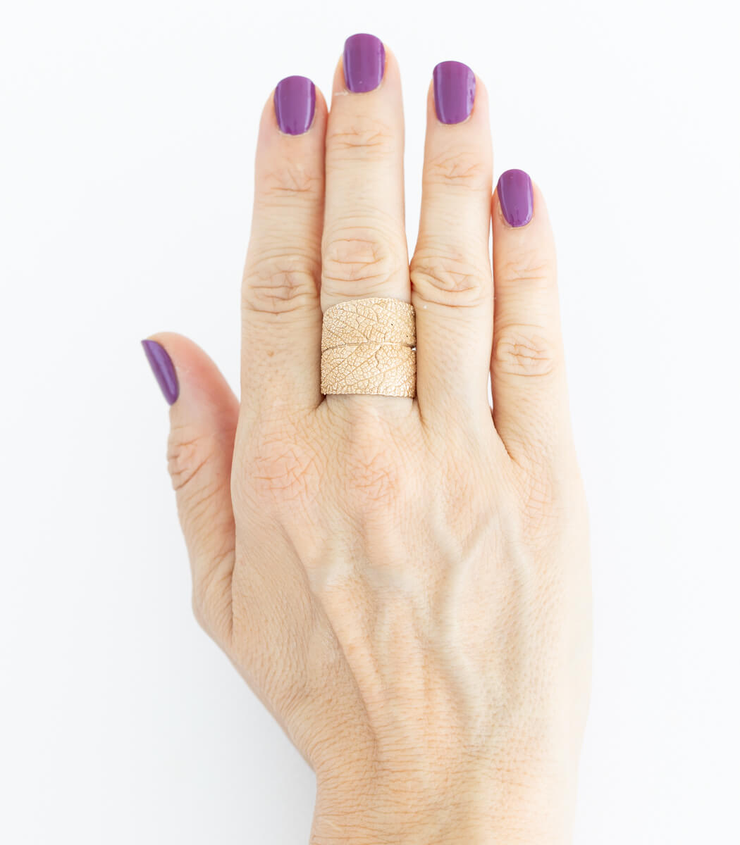 Salbei Ring Bronze Gr. 60