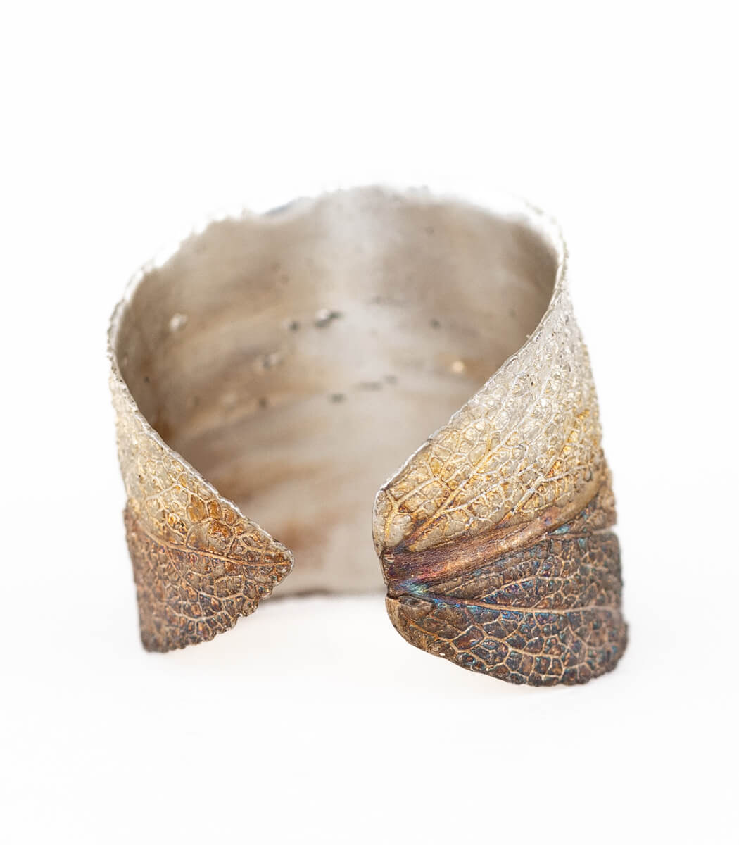 Salbei Ring Silber Gr. 57, Gesamtansicht, handgefertigter Naturschmuck – goodrun