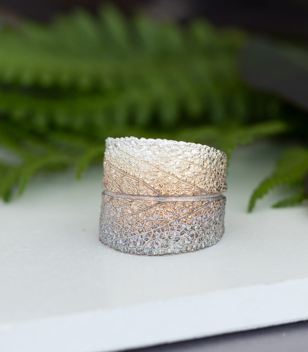 Salbei Ring Silber Gr. 62