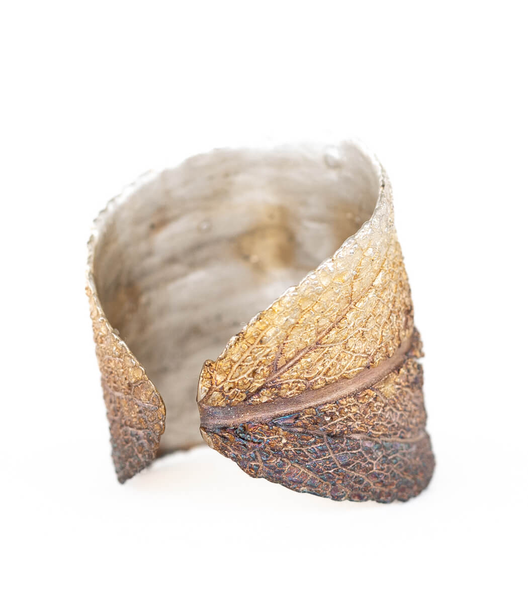 Salbei Ring Silber Gr. 60, Gesamtansicht, handgefertigter Naturschmuck – goodrun