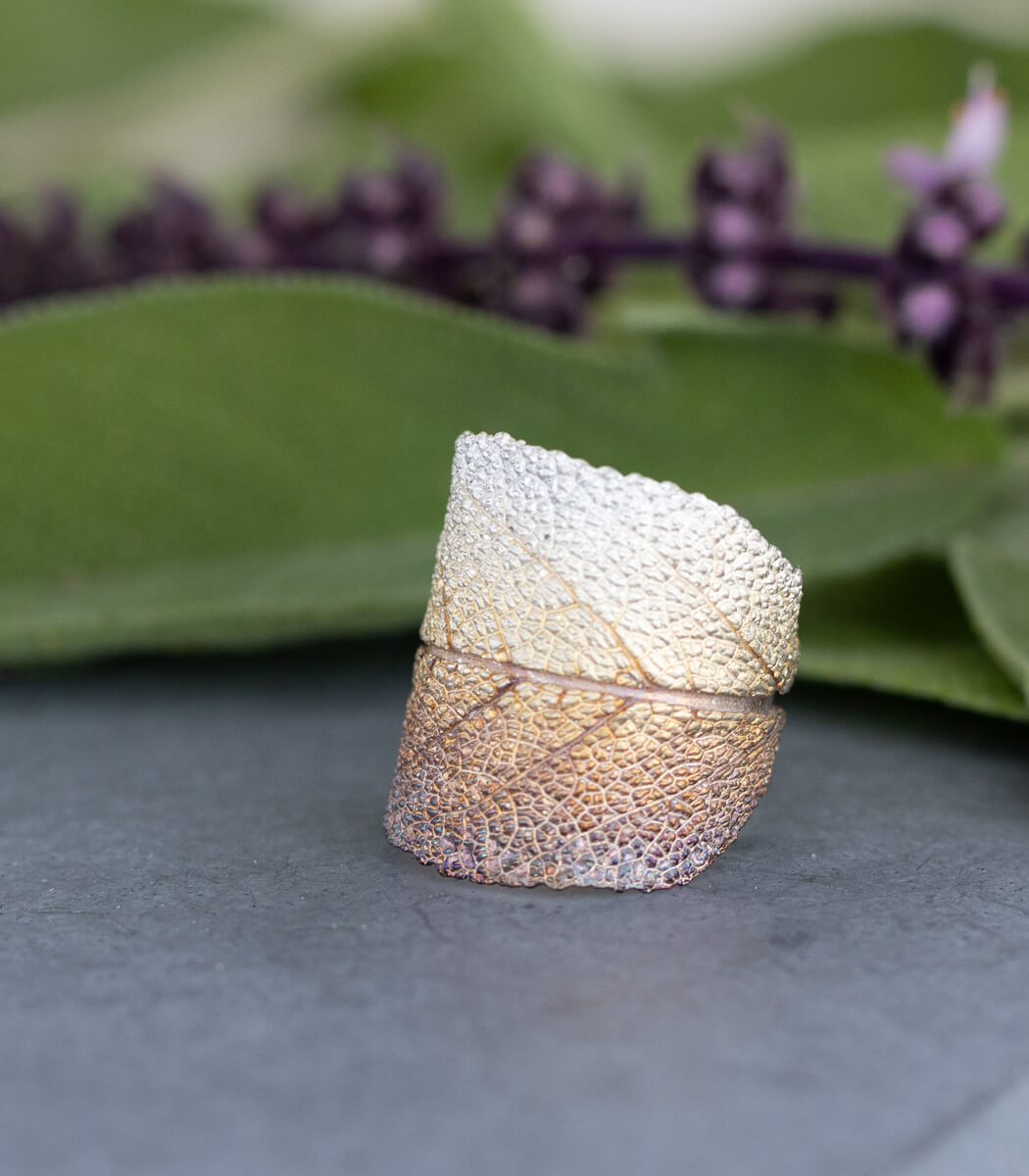 Salbei Ring Silber Gr. 57