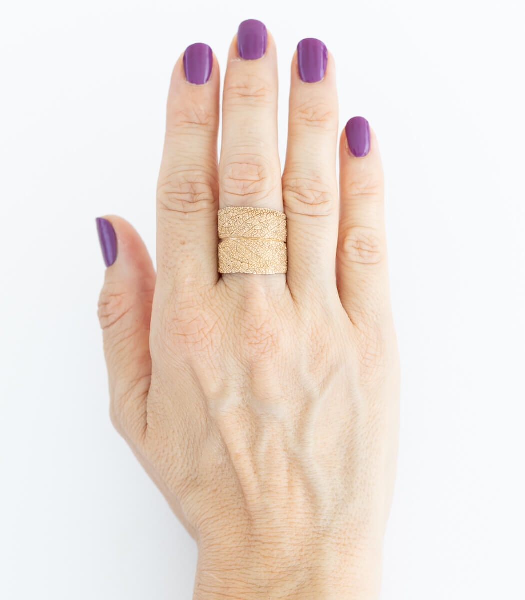 Salbei Ring Bronze Gr. 62