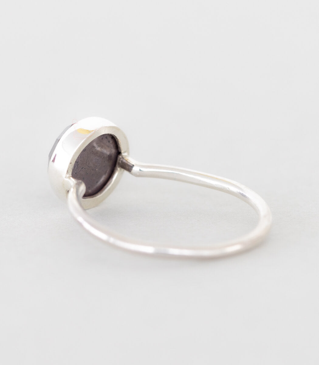 Stern Saphir Ring Silber Gr. 58, getragen an der Hand, Unikat – goodrun