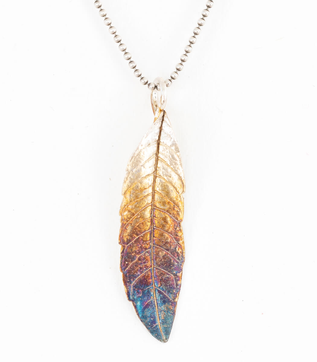 Silber Anhänger Zitronenverbene zweites Unikat – handgefertigter Naturschmuck aus echter Zitronenverbene goodrun