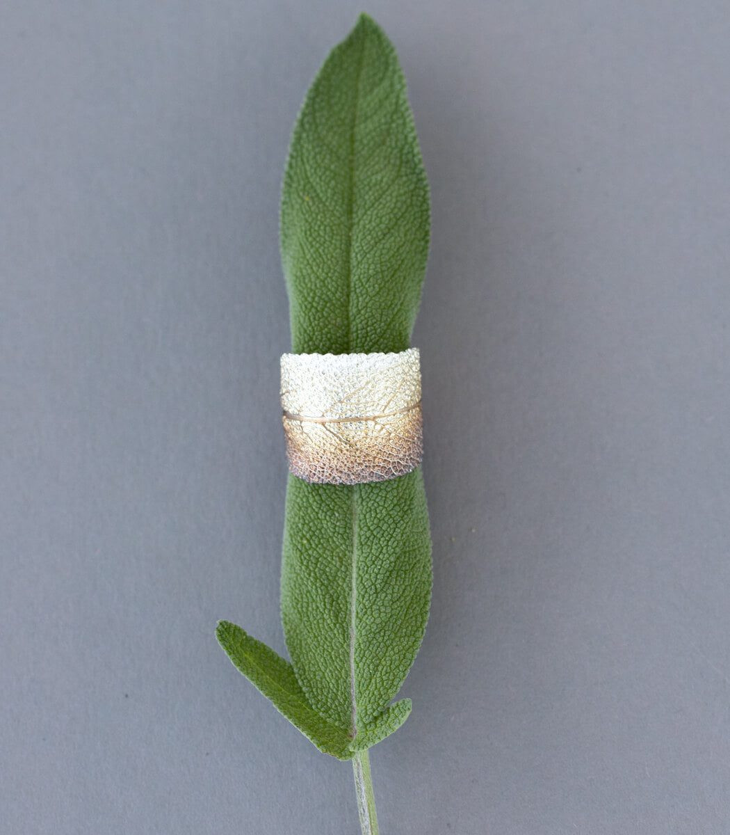 Salbei Ring Silber Gr. 59