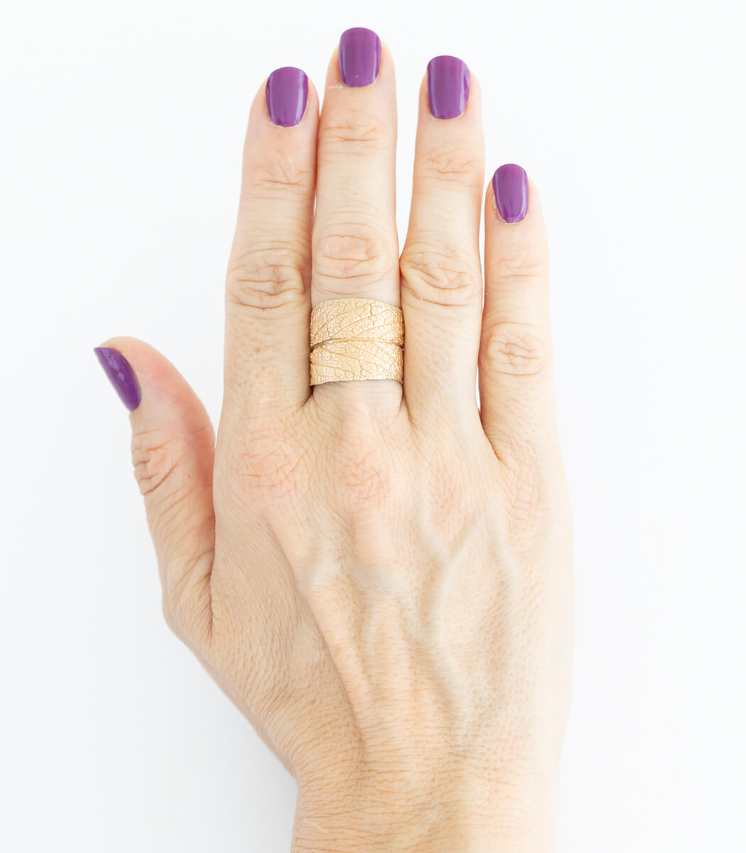 Salbei Ring Bronze Gr. 60