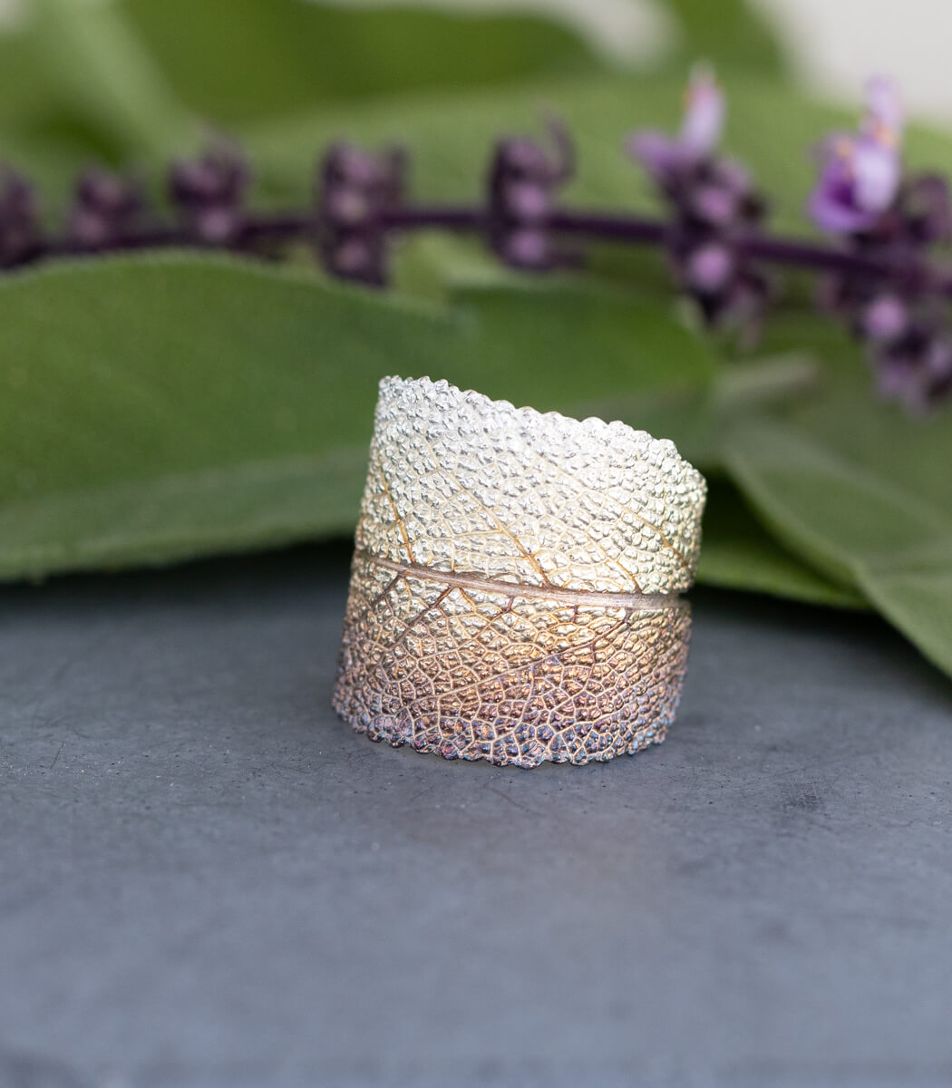 Salbei Ring Silber Gr. 63