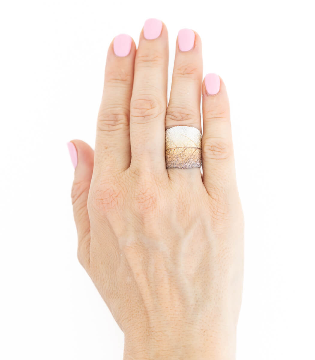 Salbei Ring Silber Gr. 57