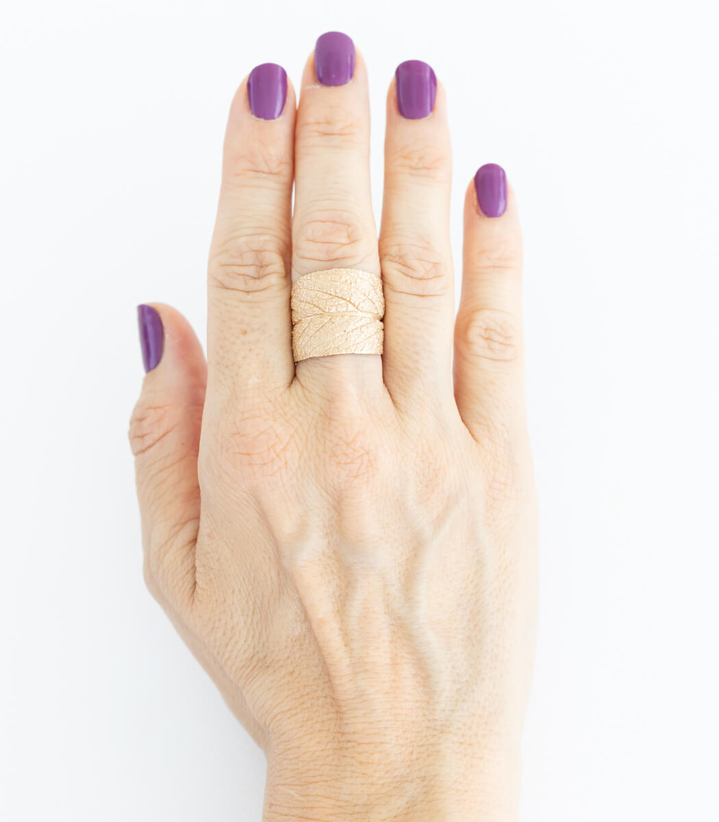 Salbei Ring Bronze Gr. 59