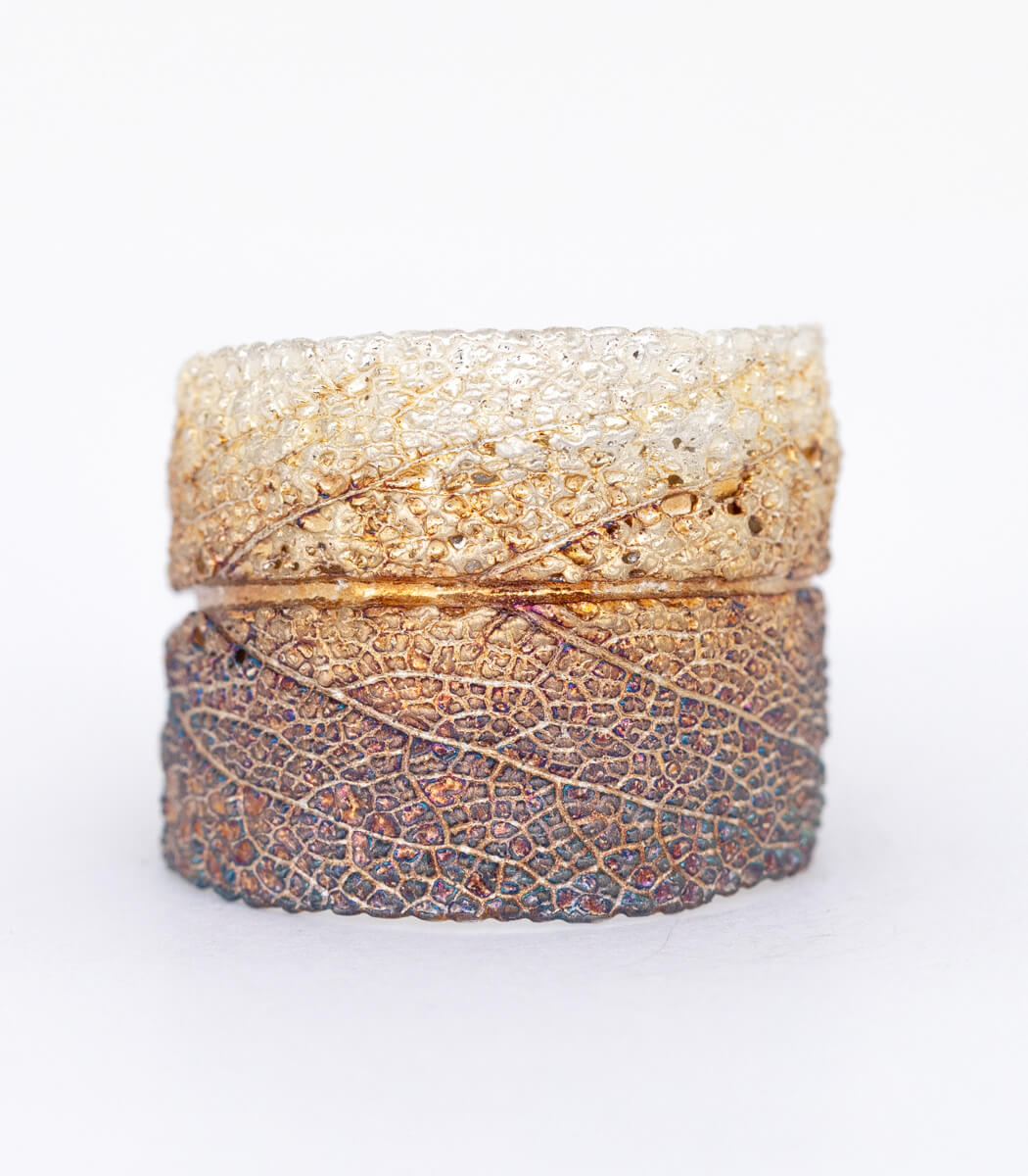 Silber Ring Salbei Gr. 58