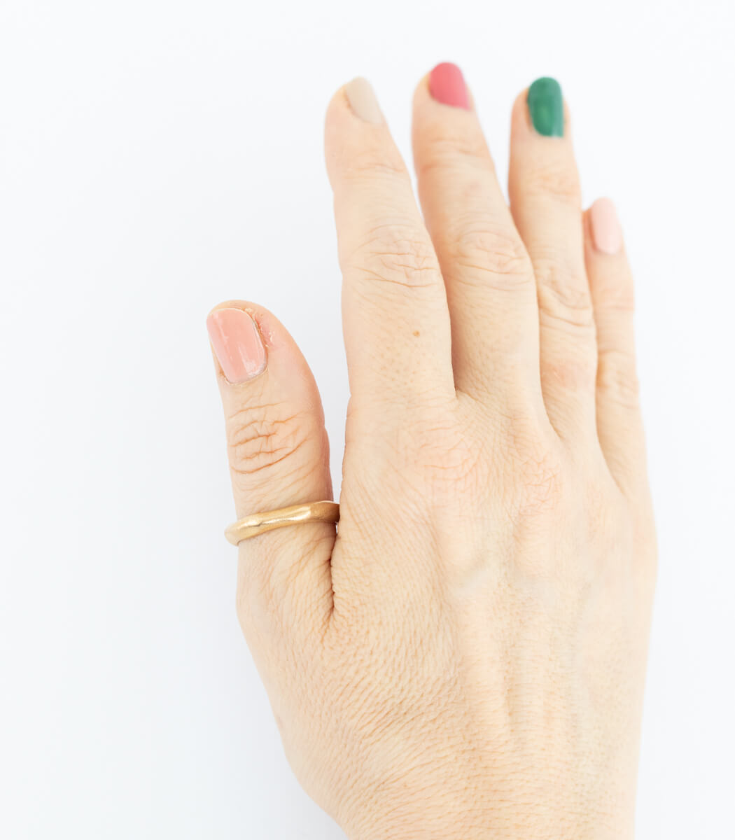 Ring Bronze Natural Gr. 65