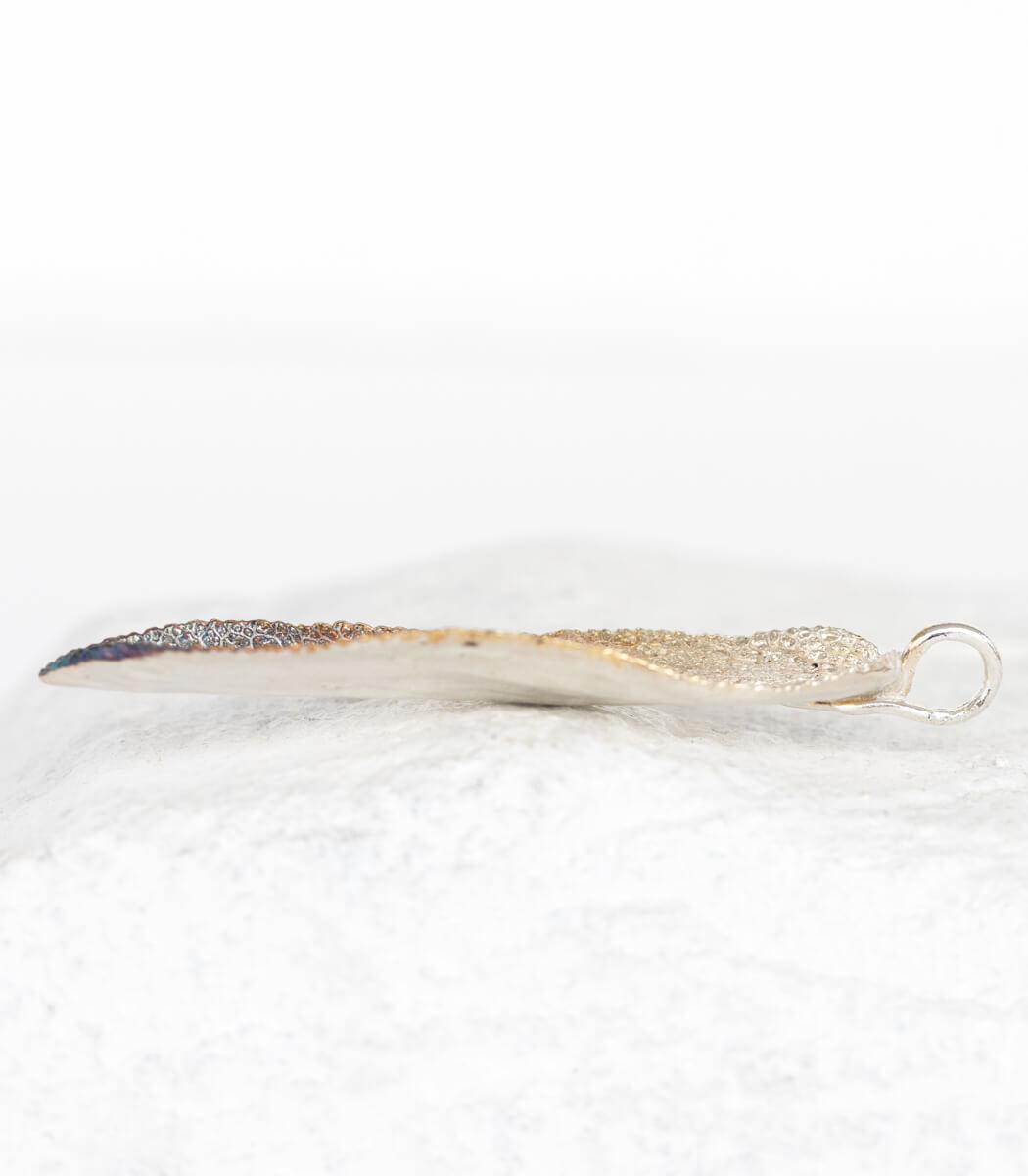 Salbeiblatt Anhänger Silber