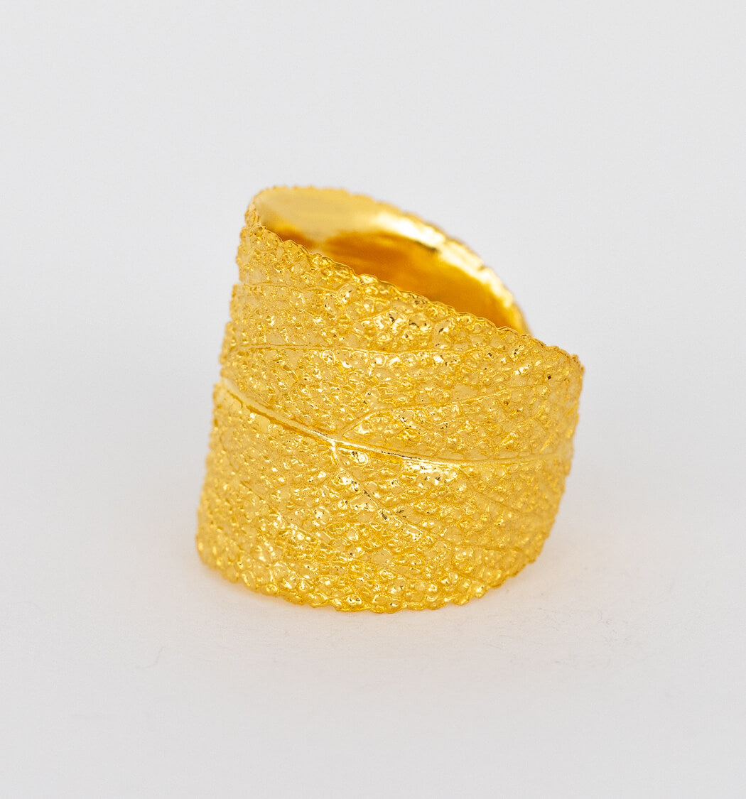 Gold Ring Salbei Gr. 50