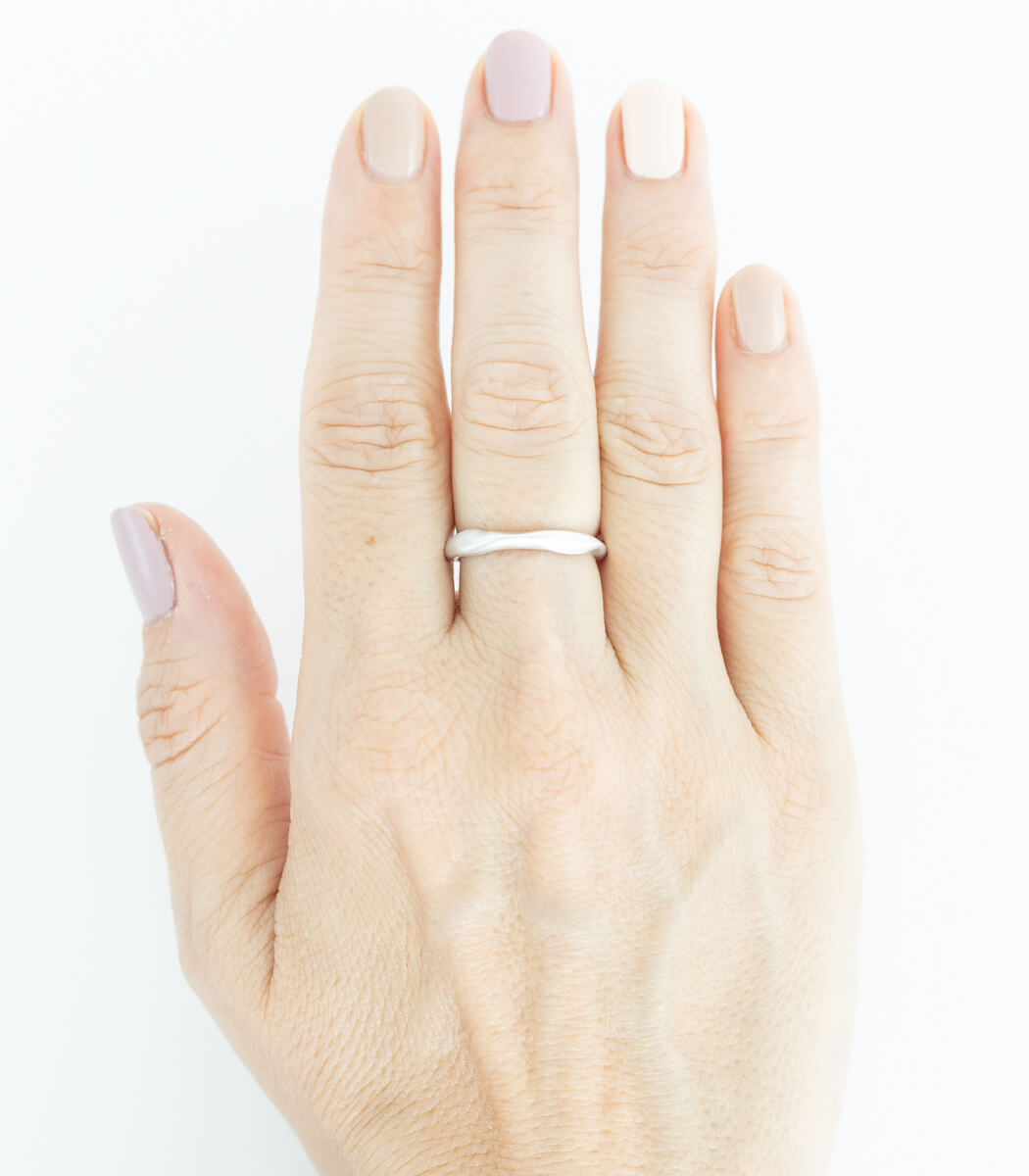 Silber Ring Natural Gr. 58