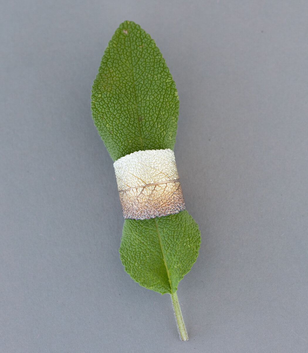 Salbei Ring Silber Gr. 63