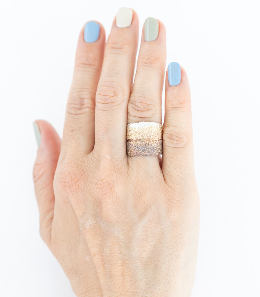 Salbei Ring Silber Gr. 60