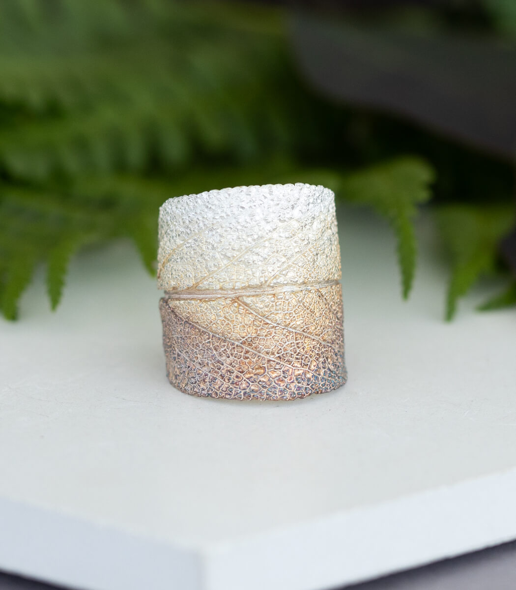Salbei Ring Silber Gr. 52