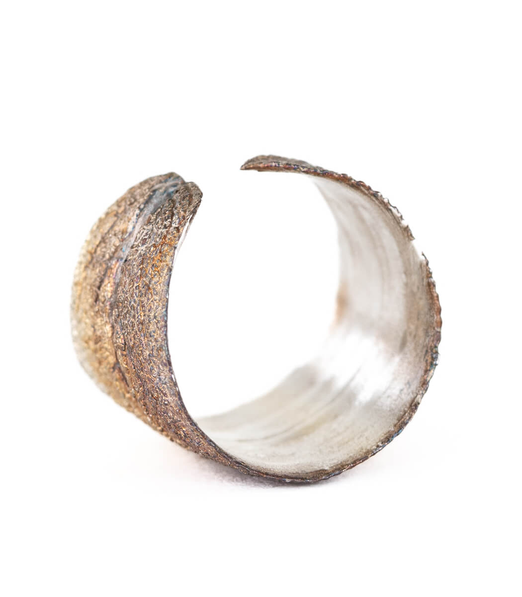 Salbei Ring Silber Gr. 53, getragen an der Hand, Unikat – goodrun