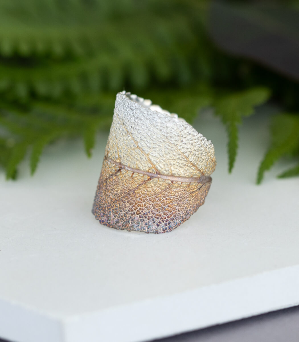 Salbei Ring Silber Gr. 57