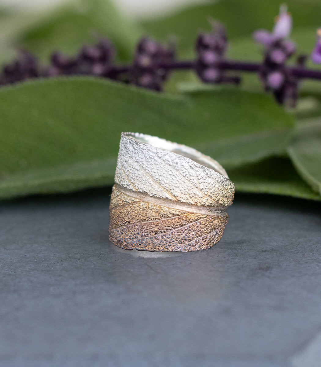 Salbei Ring Silber Gr. 56