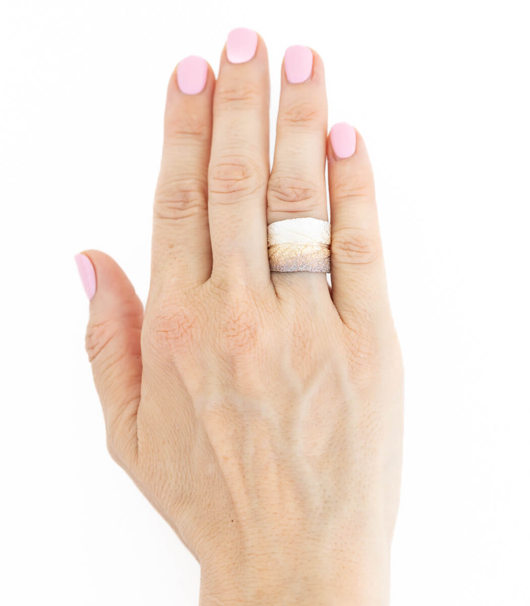 Salbei Ring Silber Gr. 58