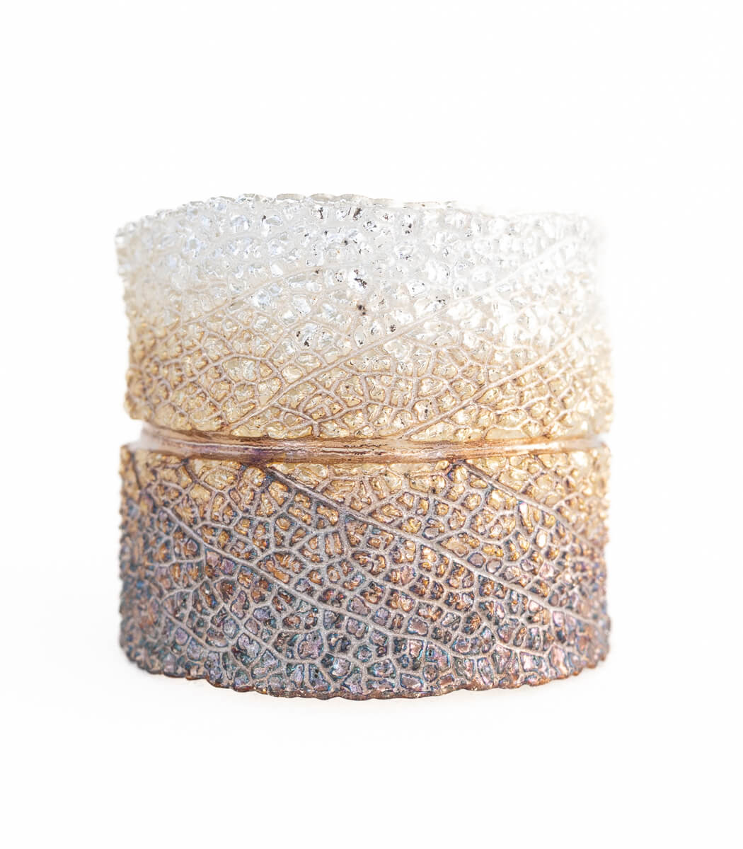 Salbeiblatt Ring in Silber