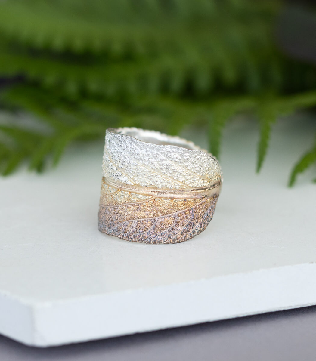 Salbei Ring Silber Gr. 58