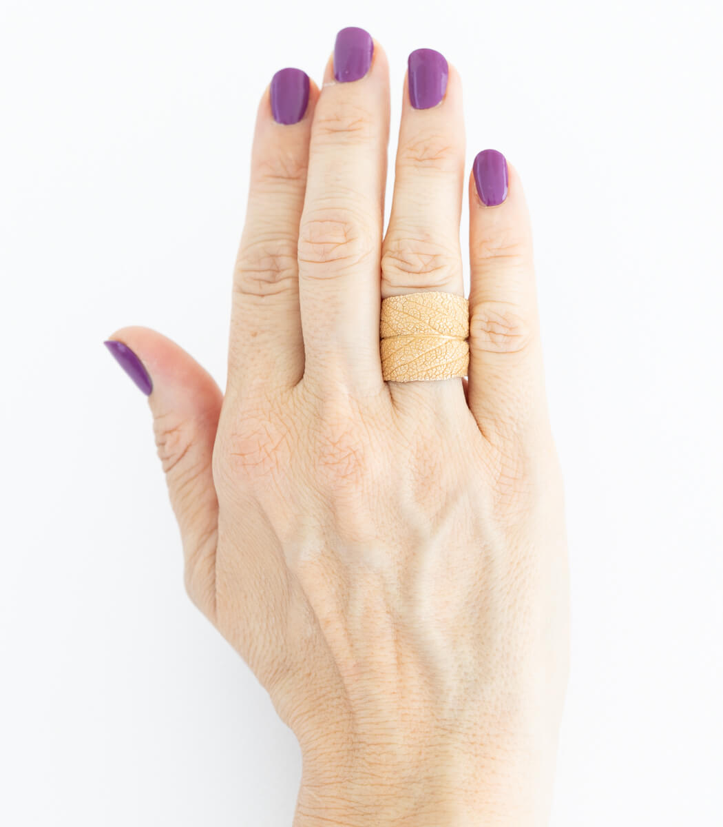 Salbei Ring Bronze Gr. 57