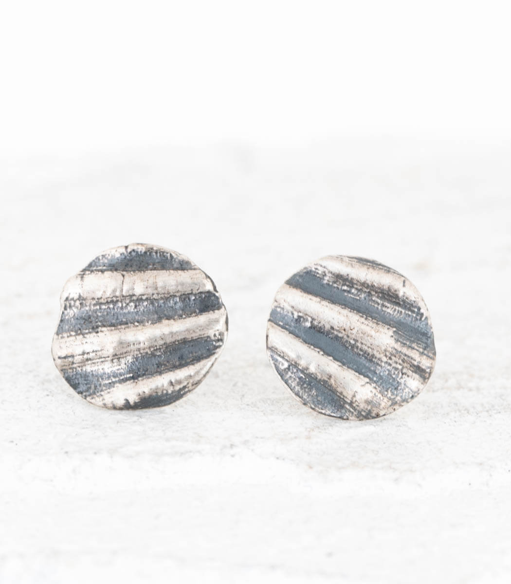 Silber Ohrstecker Muschel