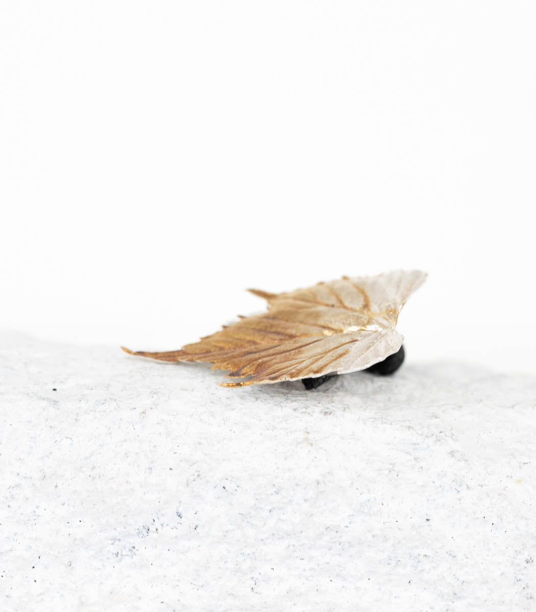 Silber Armband Weinblatt – Gesamtansicht und Größe, Naturschmuck Einzelstück von goodrun